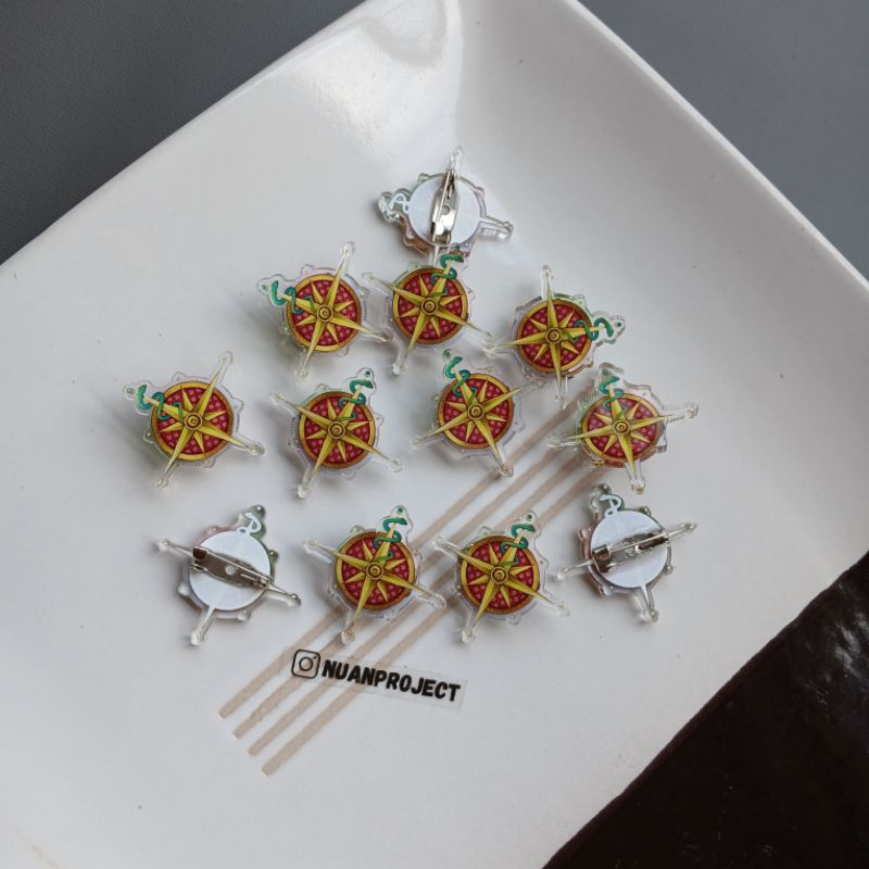 Pin Akrilik Custom || akrilik pin|| by nuanproject