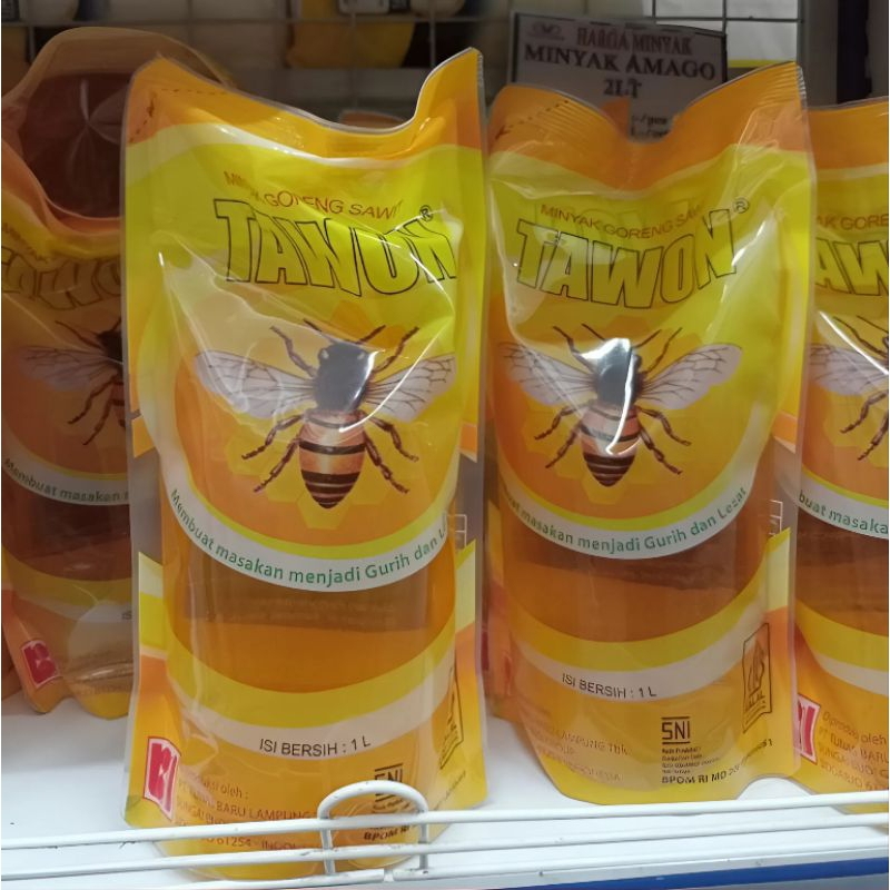 

REFF MINYAK GORENG TAWON 1 LITER 1 DUS ISI 12