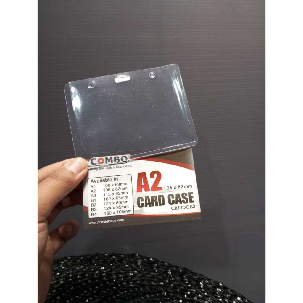 

Name Tag Plastik ID Card A2 Ukuran 10,6 x 8,2 CM
