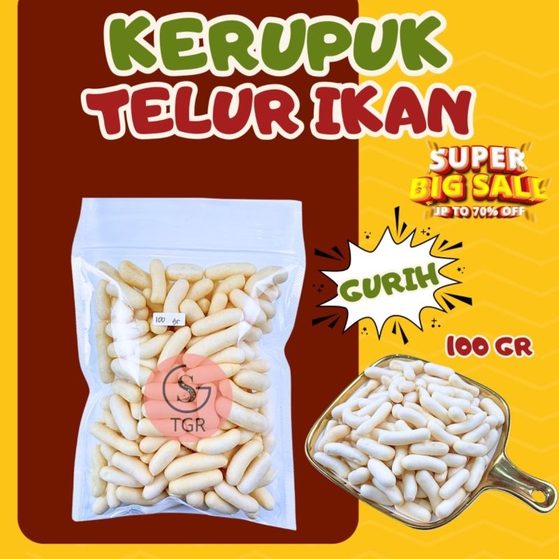 

SNACK TELUR IKAN CEMILAN GURIH 100GR