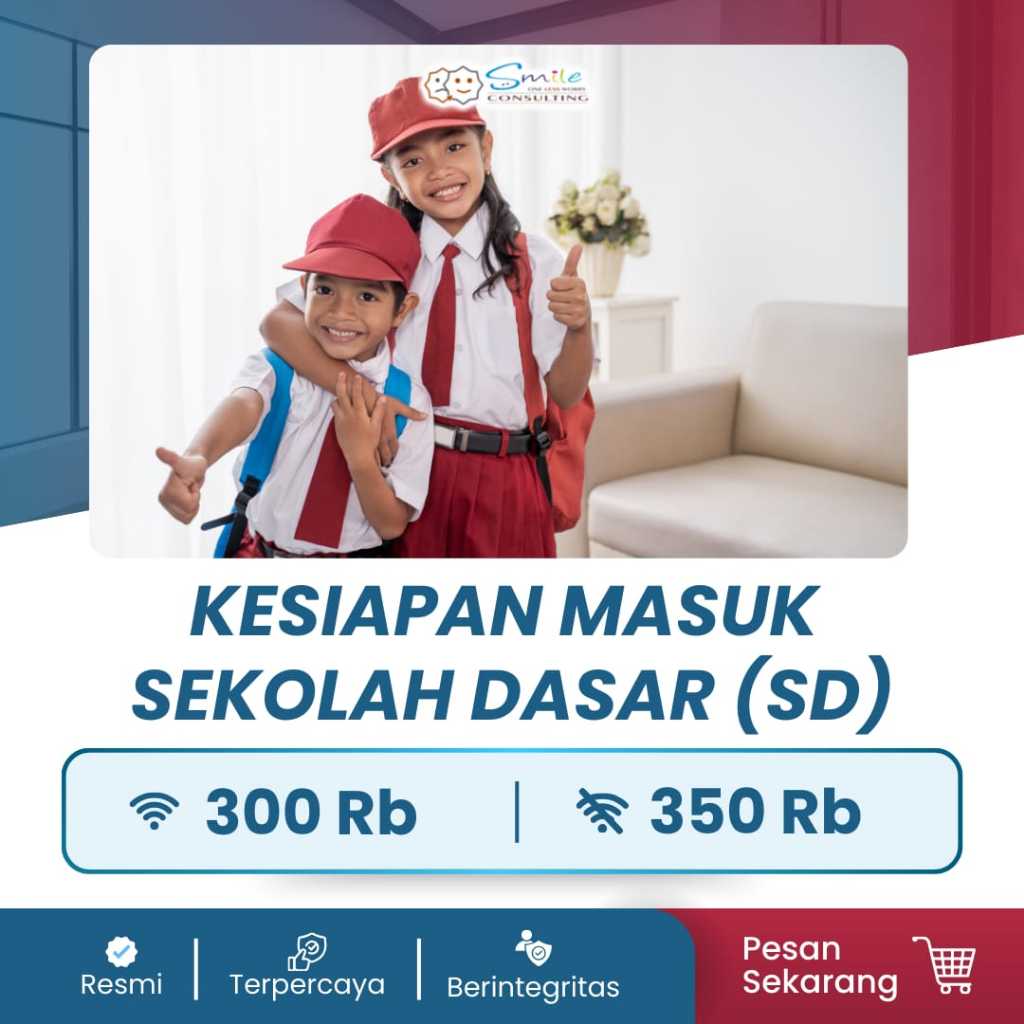 Psikotes - Kesiapan Masuk Sekolah Dasar (SD)