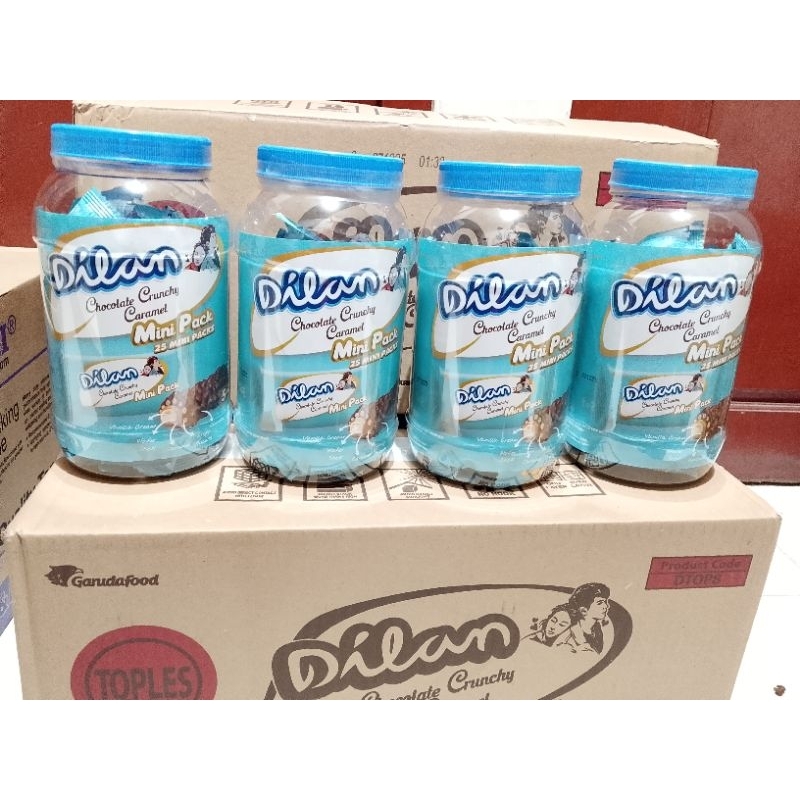 

Dilan mini pack 25pcs chocolate crunchy caramel