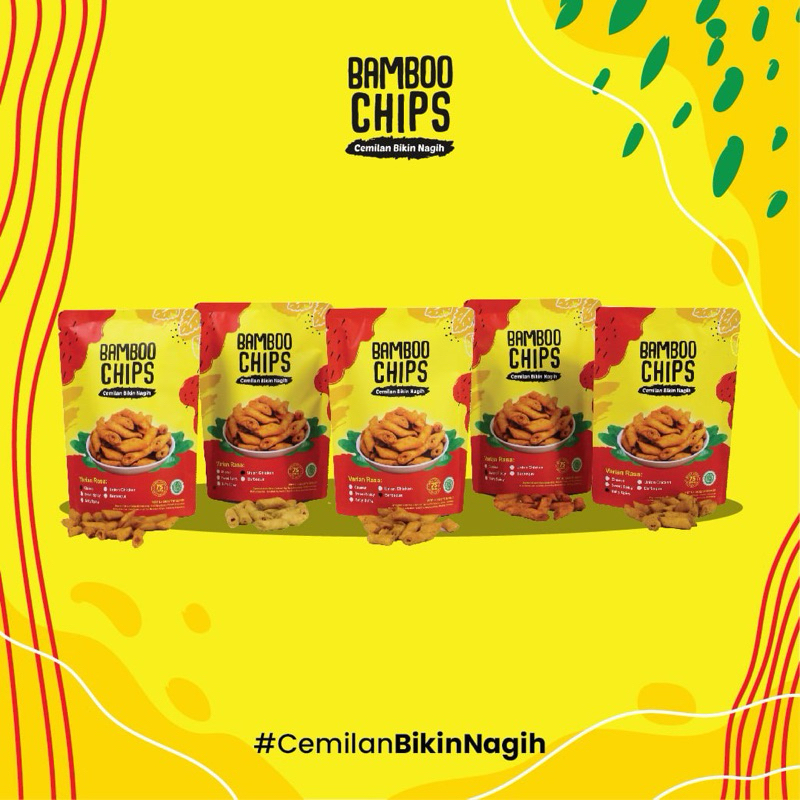 

Bamboo Chips Snack - Keripik Bamboo 75gr