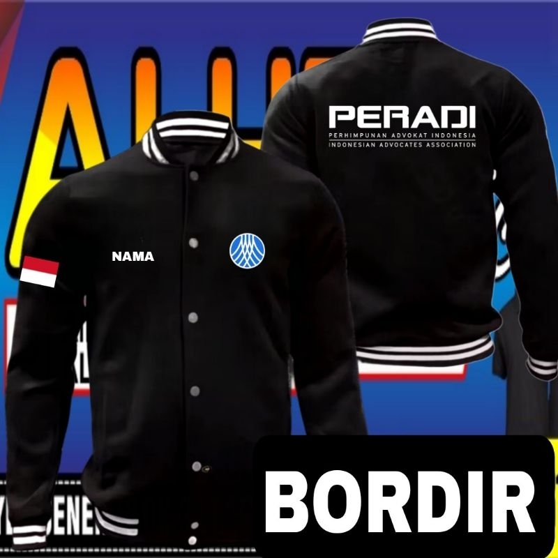 jaket bordir peradi jaket Peradi jaket varsity peradi jaket baseball peradi jaket kerja peradi jaket