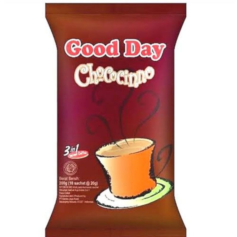 

Gooday Chococinno 200gr (10 sachet)