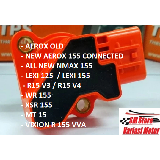 SENSOR TPS TK RACING ORIGINAL AEROX OLD / NEW AEROX 155 CONNECTED / ALL NEW NMAX 155 / LEXI 125 / LE