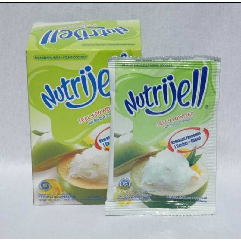 

Nutrijell rasa kelapa muda 30g