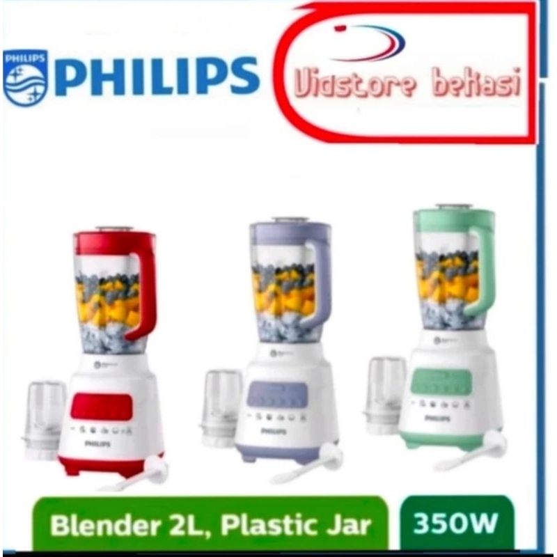 BLENDER PHILIPS MURAH  Blender HR-2221  Blender Plastik jar  2 liter 100% ORI