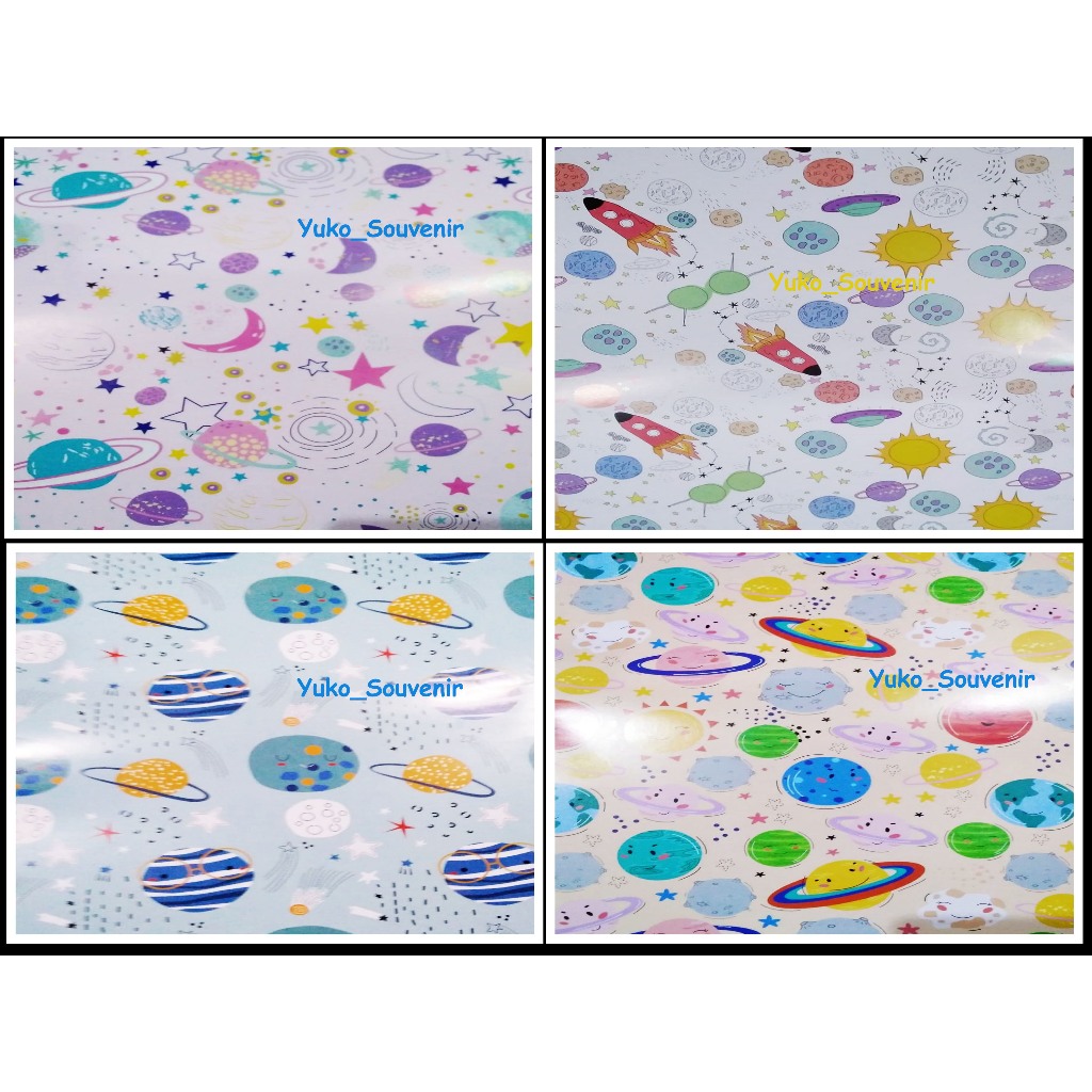 

Kertas Kado Kiky Gambar Planet Glossy Tebal Kertas Kado Space Tabal Kertas Kado Kiky Planet Tebal