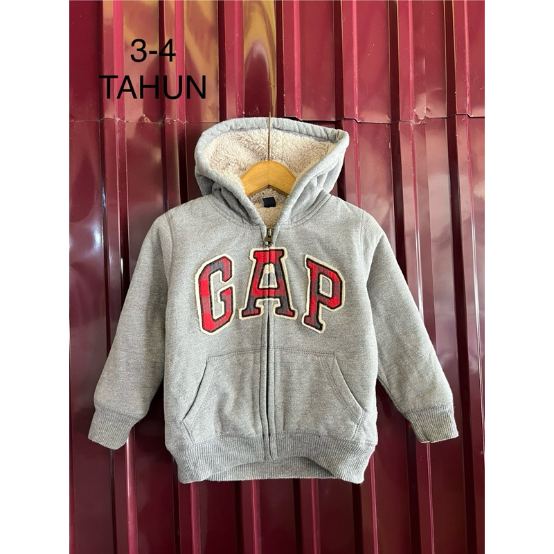 GAP 3-4 TAHUN HOODIE ANAK SECOND