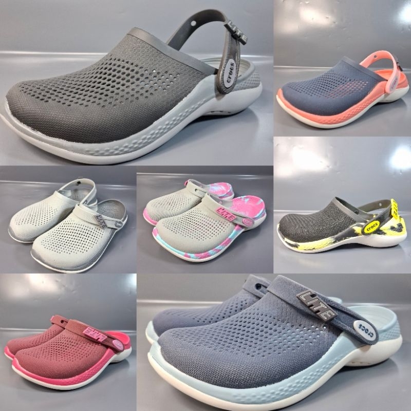 Sandal Crocs Pria / Crocs Literide 360 Clog / Crocs Unisex / Sepatu Sandal Crocs Unisex
