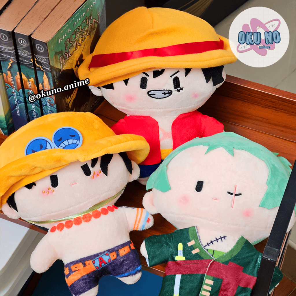 One Piece Luffy Zoro Ace Doll Plushie Anime Character