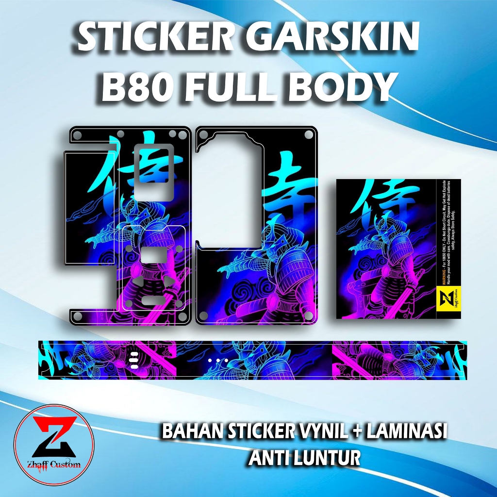 

ACCESORIES Sticker VYNIL LAMINASI Garskin bahan tahan lama warna cerah merah biru anti luntur