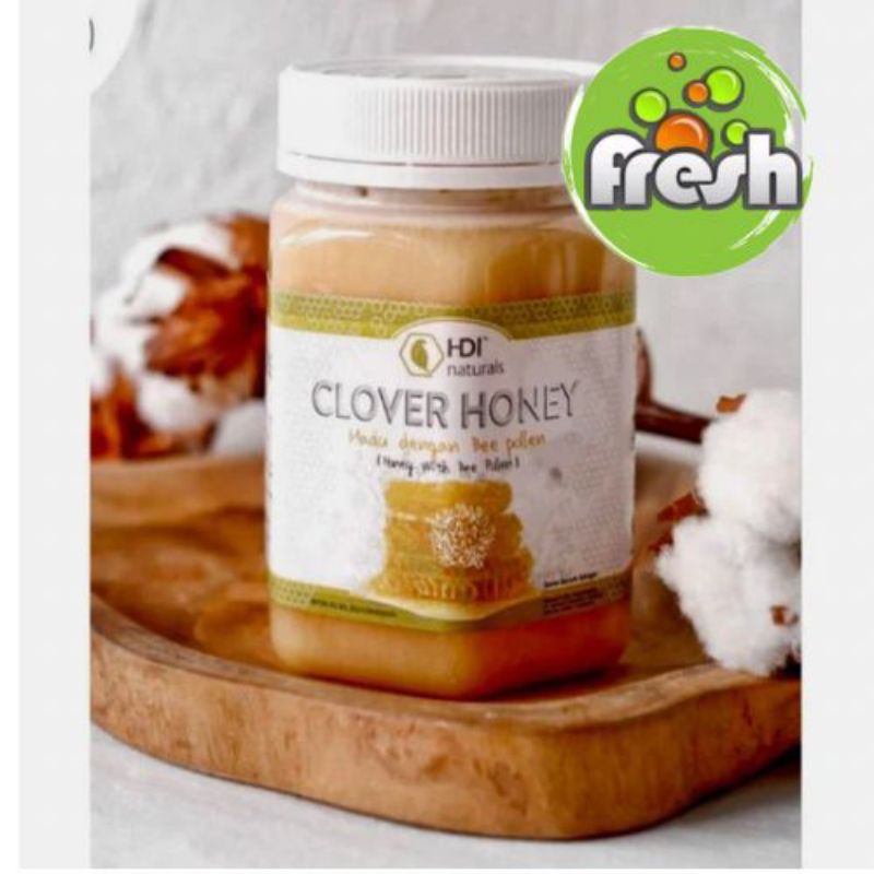 

Madu Clover Honey 1kg (gratis sendok kayu) exp 2026