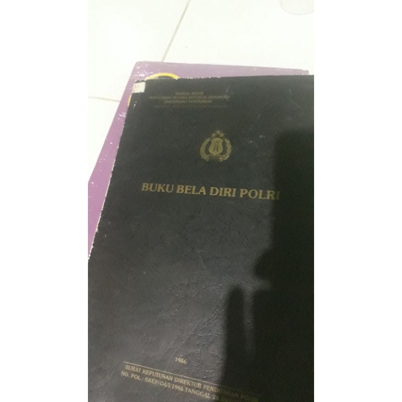 ORIGINAL BUKU BELA DIRI POLRI
