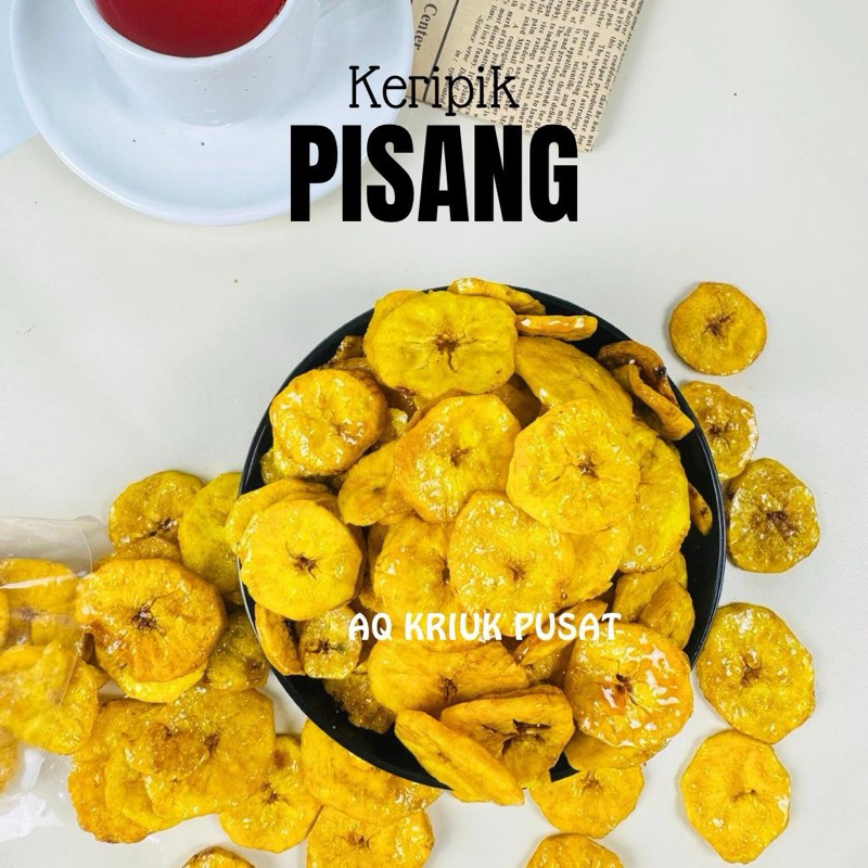 

Keripik Pisang Manis 500gr / kripik pisang / Keripik Buah / Keripik Gurih Renyah