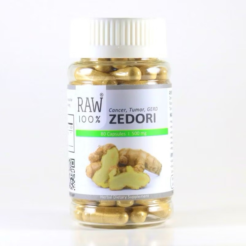 ( Bisa COD) Raw 100 Zedori - Asam Lambung - Gerd - Kista Obat Herbal Kunyit Putih