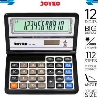 

Kalkulator Joyko CC-74 12 Digits Check & Correct