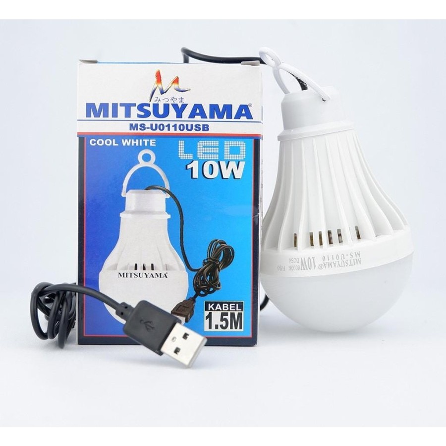 Bohlam Lampu USB 10 Watt Lampu darurat USB Emergency - 10 Watt