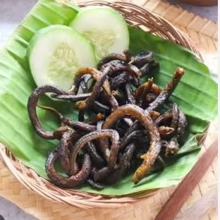 

belut goreng tanpa tepung 250gr