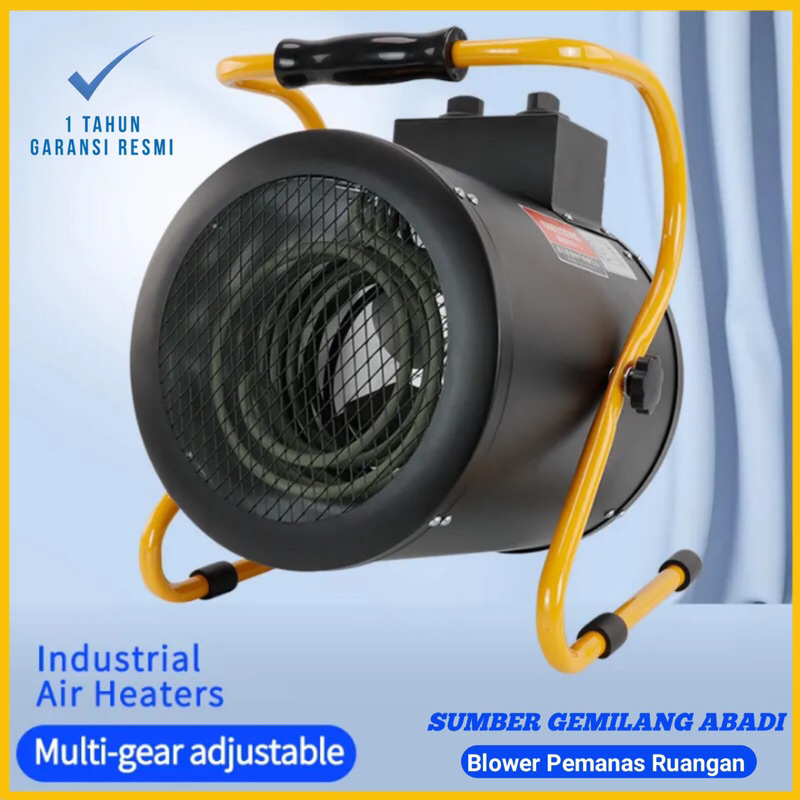 Blower pemanas ruangan Kipas penghangat ruangan 3kw 220v