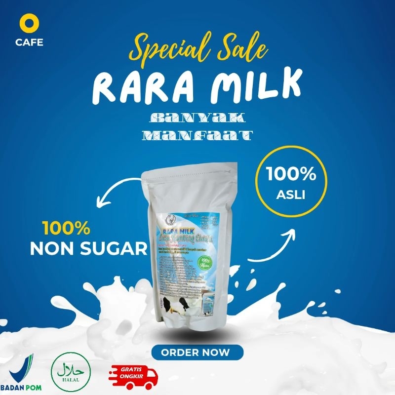 

Susu Etawa Non Sugar Premium Rara Milk