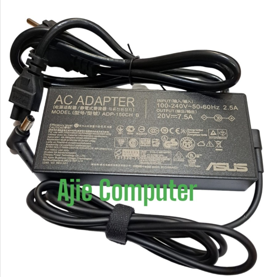 Adaptor Charger Laptop Asus ROG Strix G15 G512LI GL531GT GL731GT 20V 7.5A