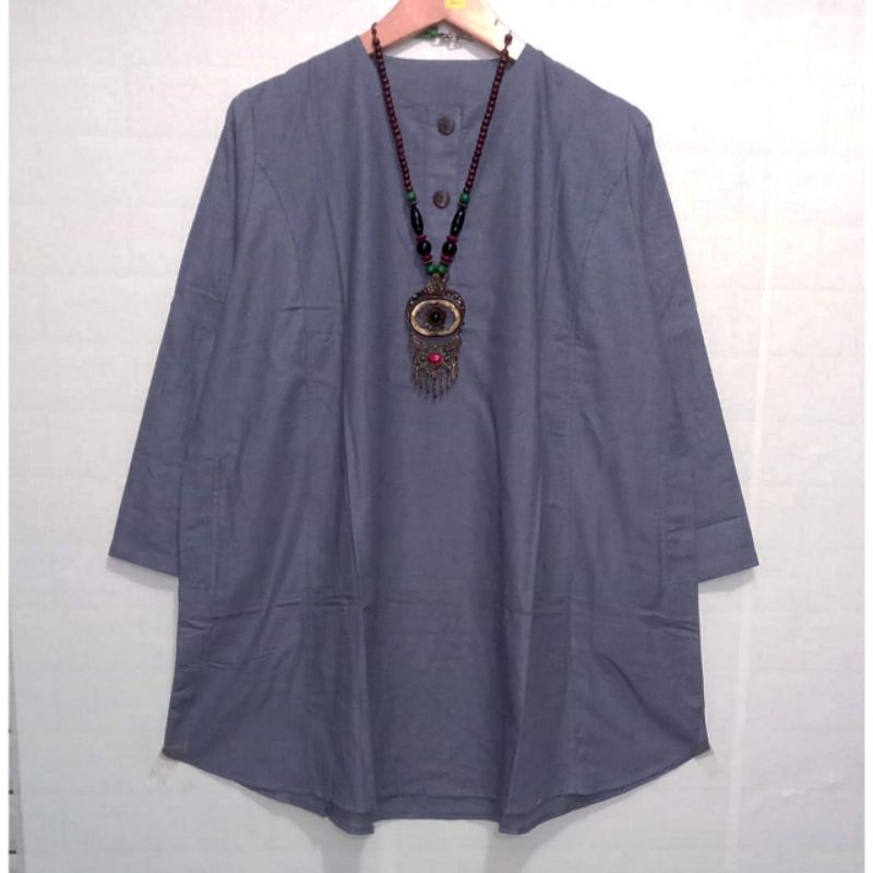 Atasan Jumbo Polos LD130 / Tunik Jumbo Wanita Busui