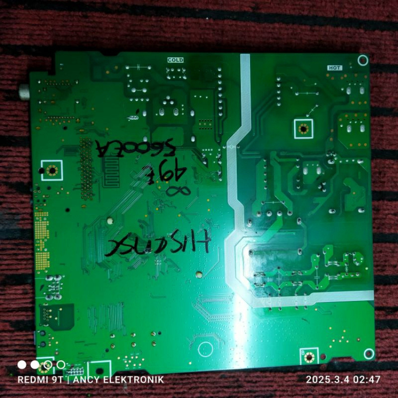 MB MAINBOARD TV HISENSE 49E5600EA - 49E5600