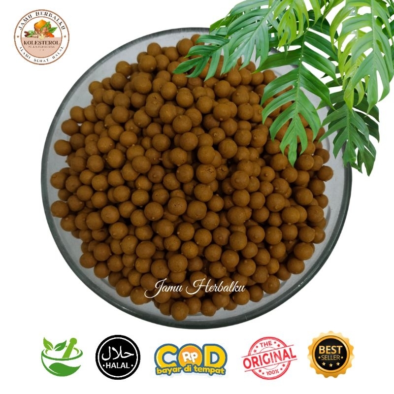 TERMURAH  Pil Kuning Peluntur Lemak / Jamu Pil Peluntur Lemak / Jamu Kolesterol / Jamu Peluntur Lema