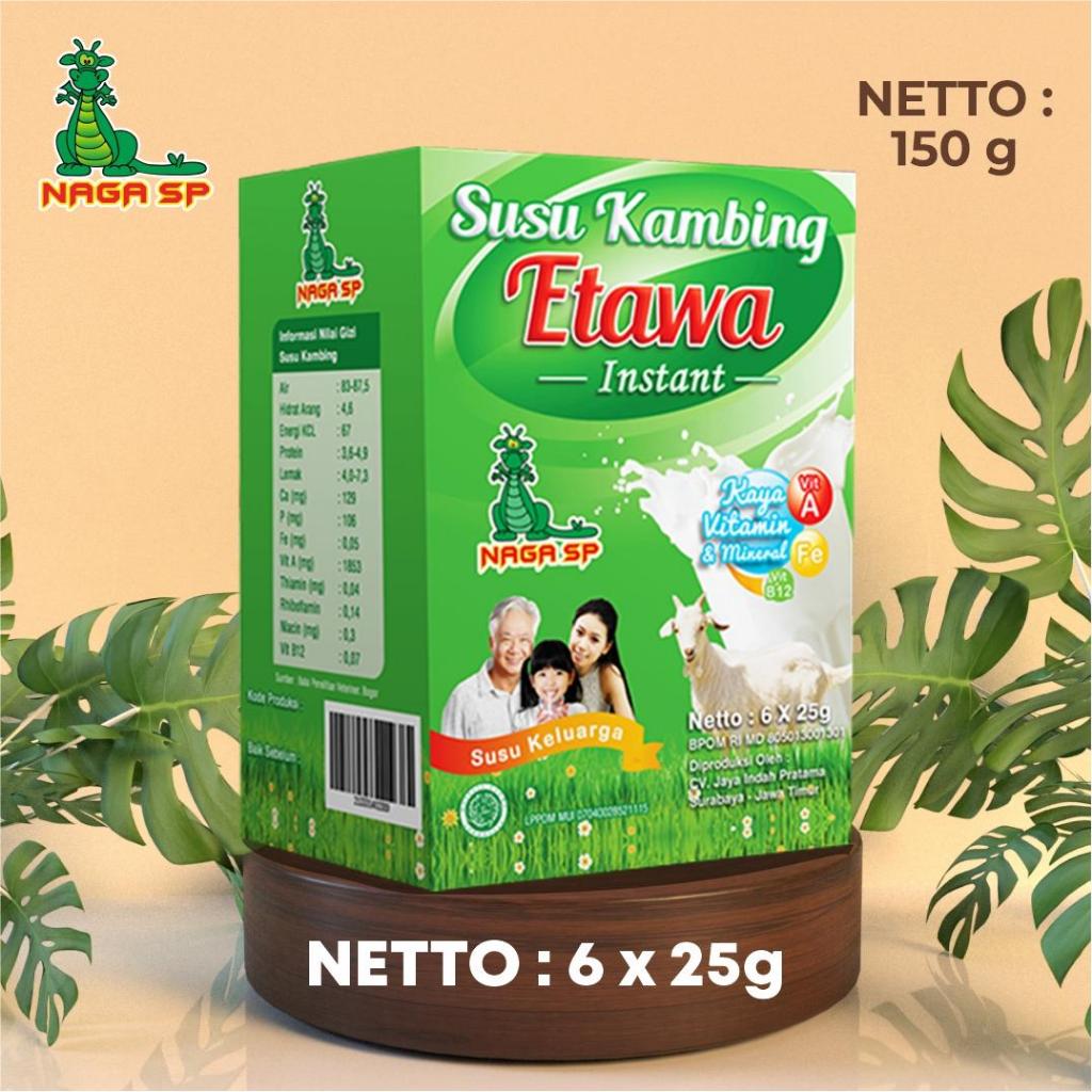 

Susu Kambing Etawa Naga SP 150g Sachet (ORI) untuk sendi dan tulang