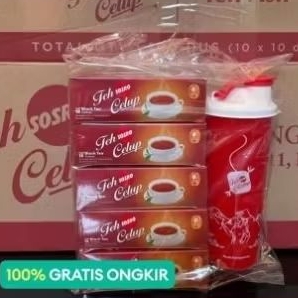 

Paket teh Sosro celup 5box free Tumbler