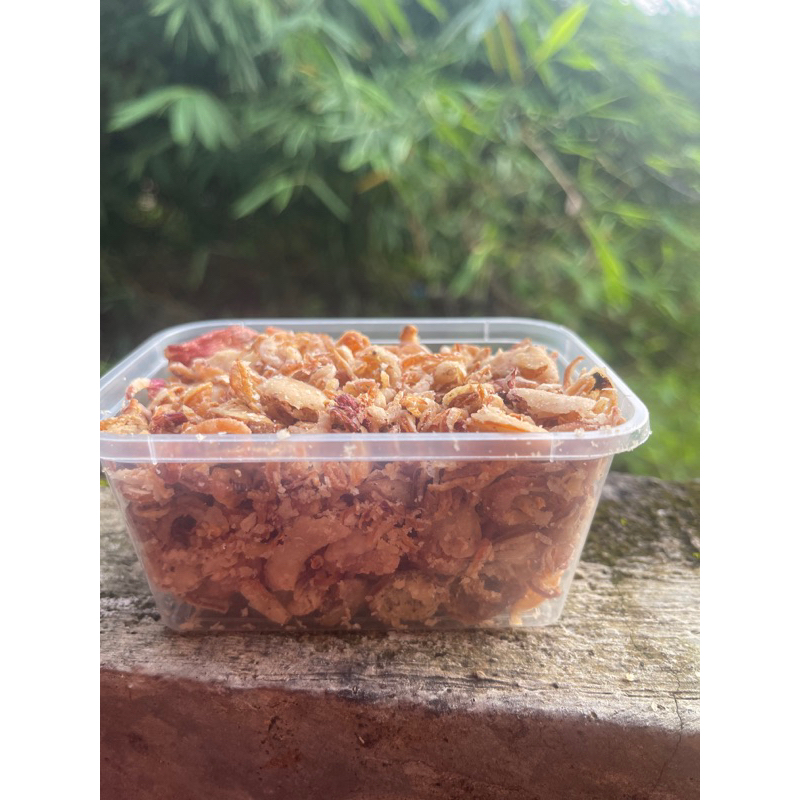 

bawang goreng bisa untuk bakso,coto dll 100gm