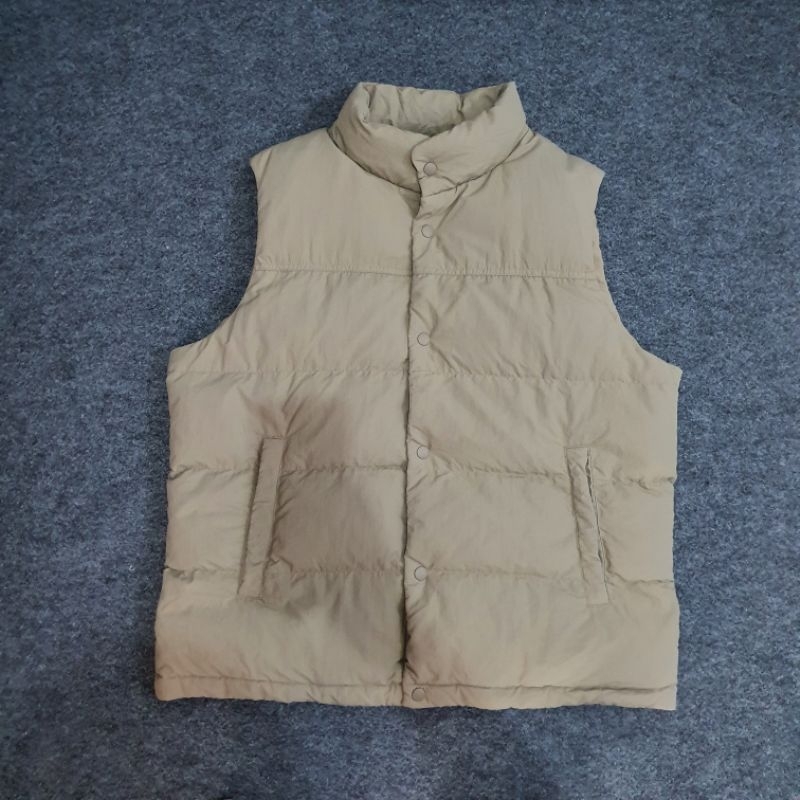 Jacket outdoor vest down buluangsa Uniqlo size XL indo