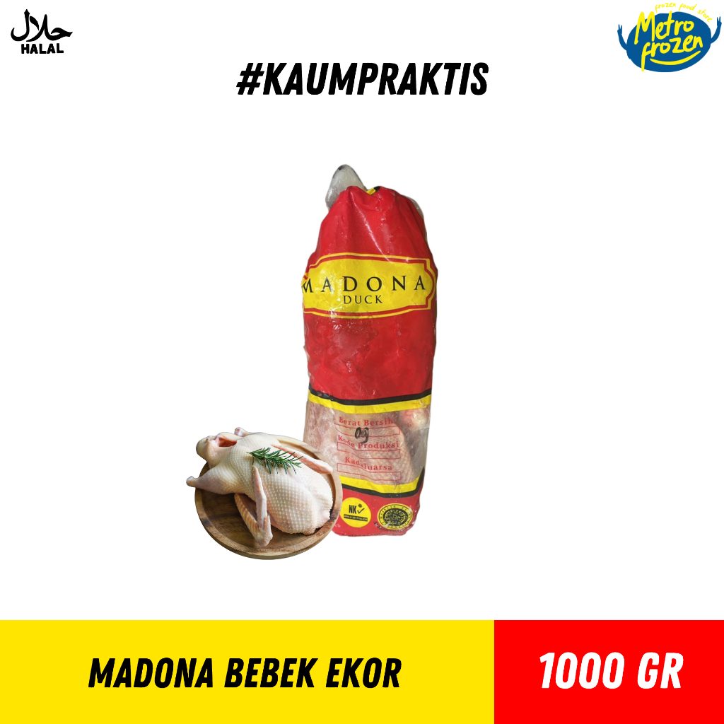 

MADONA Bebek Ekor 1kg //bebek frozen madona //itik seikungan