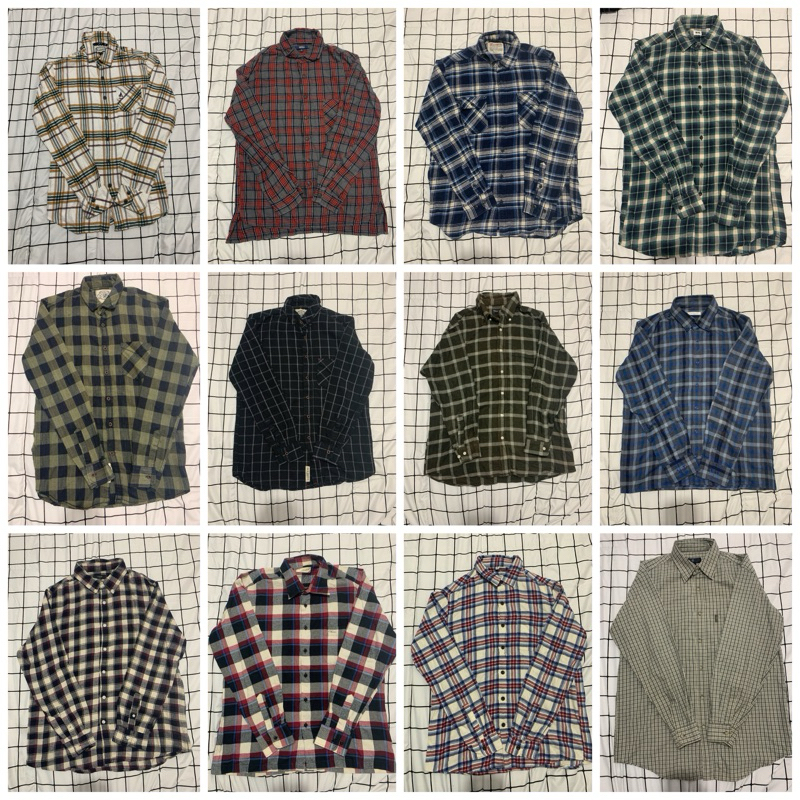 Flanel / Kemeja Second