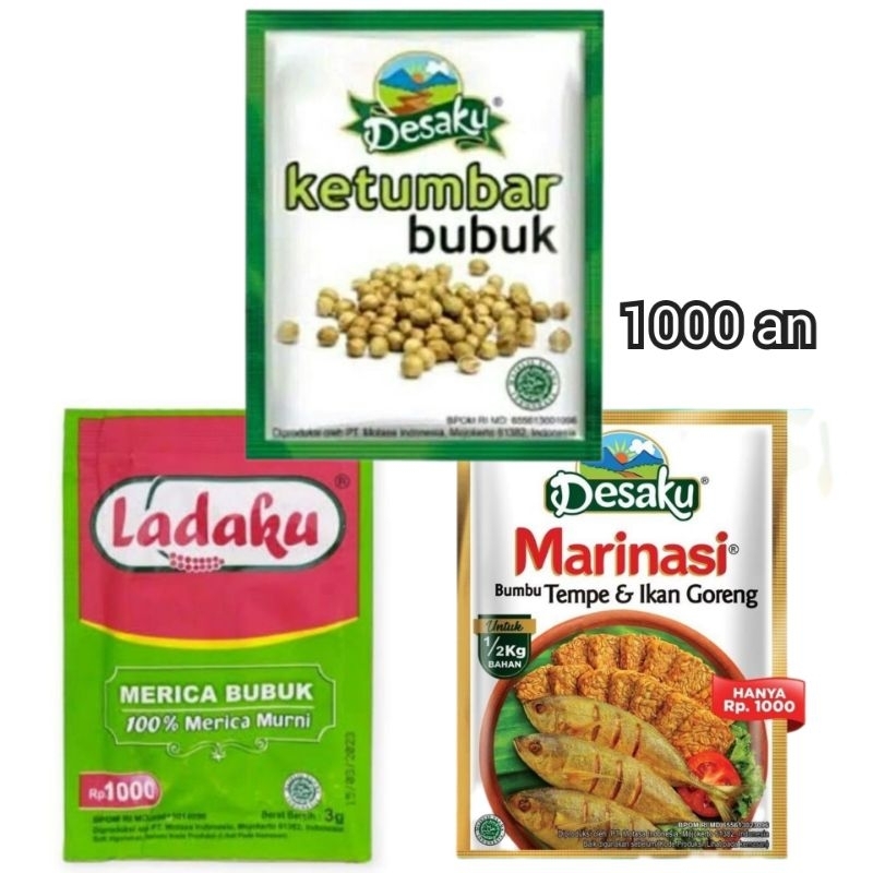 

LADAKU | KETUMBAR BUBUK | MARINASI IKAN TEMPE ecer