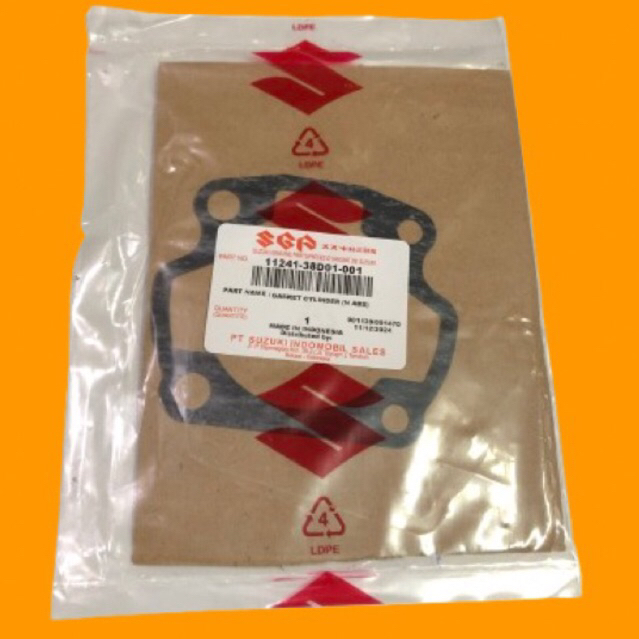 paking blok satria original - gasket blok satria - paking block satria r - gasket block satria 2 tak