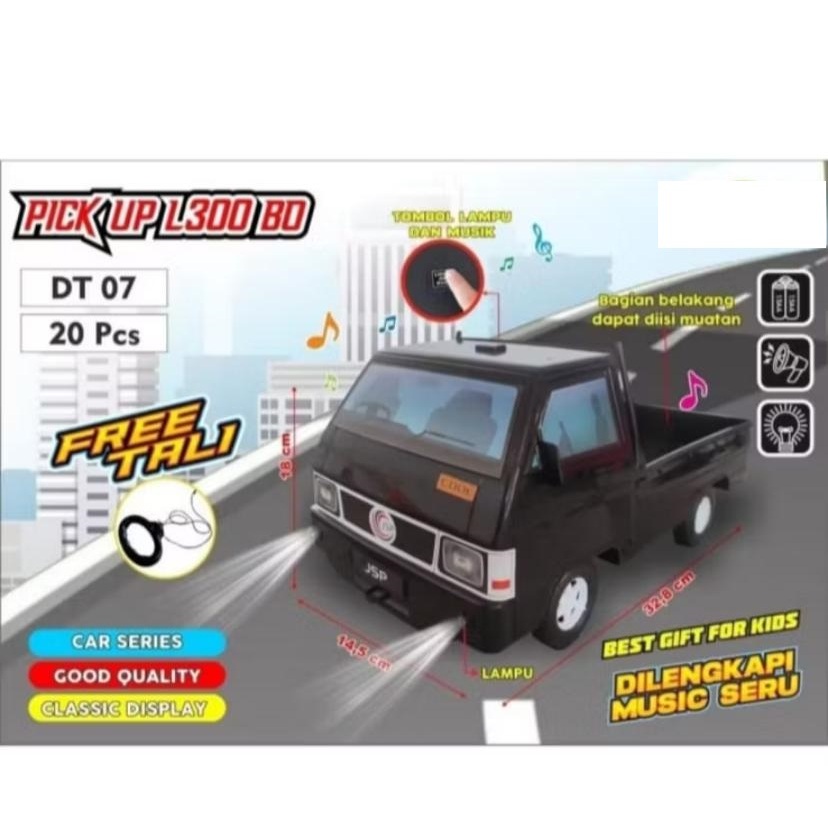mainan mobil PICK UP L300 DT 07/08 - Mainan Mobil Pick Up