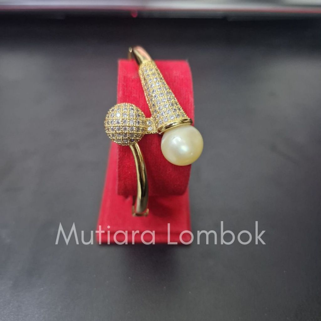 Mutiara Lombok ASLI Gelang Lapis Emas