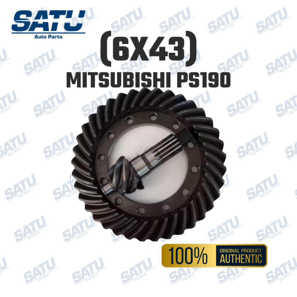GEAR SET / CROWN WHEEL PINION (6X43) MITSUBISHI PS190 [MC839938]