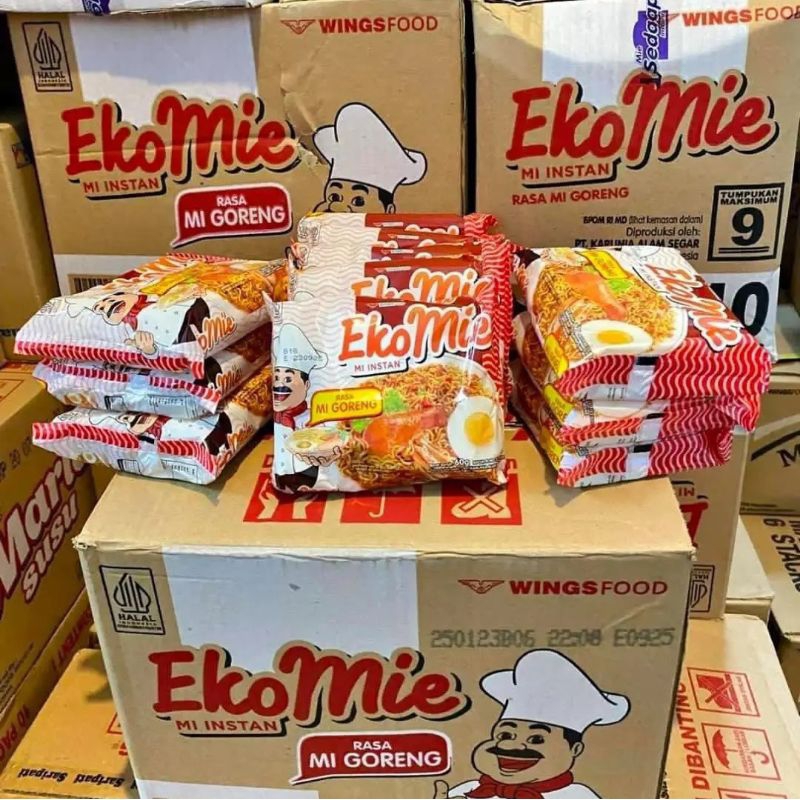 

ekomie goreng 1 karton isi 40pcs eko mie termurah se indonesia