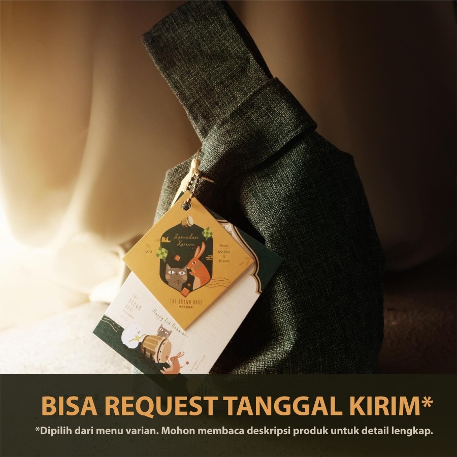 

[READY STOCK TIDAK PO] Signature Hampers - Hampers Ramadan Lebaran Parcel Nama Chocolate The Brown Hare