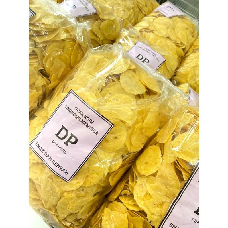 

Opak Coin Singkong Mentega 1kg - Mentah