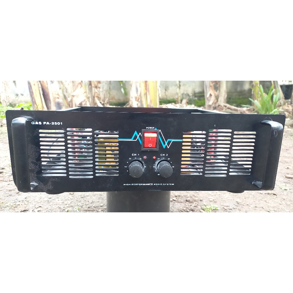 POWER AMPLIFIER RAKITAN SIAP PAKAI SOFTSTART BERKWALITAS