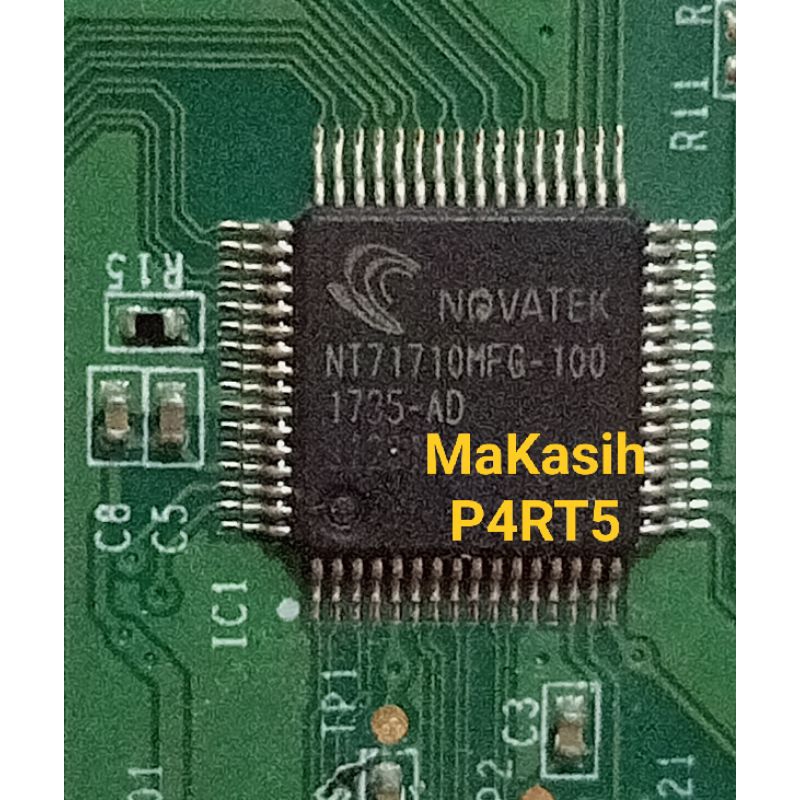 NOVATEK NT71710MFG-100  ic Nt71710mfg-100  NT71710MFG-1OO  (Beli 2, Diskon 20 ribu)
