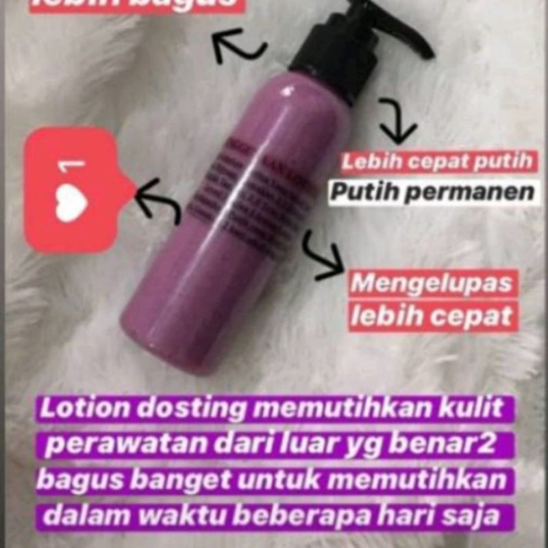 HB RACIK DOKTER PLATINUM/LOTION ANGGUR 4X CEPAT MEMUTIHKAN