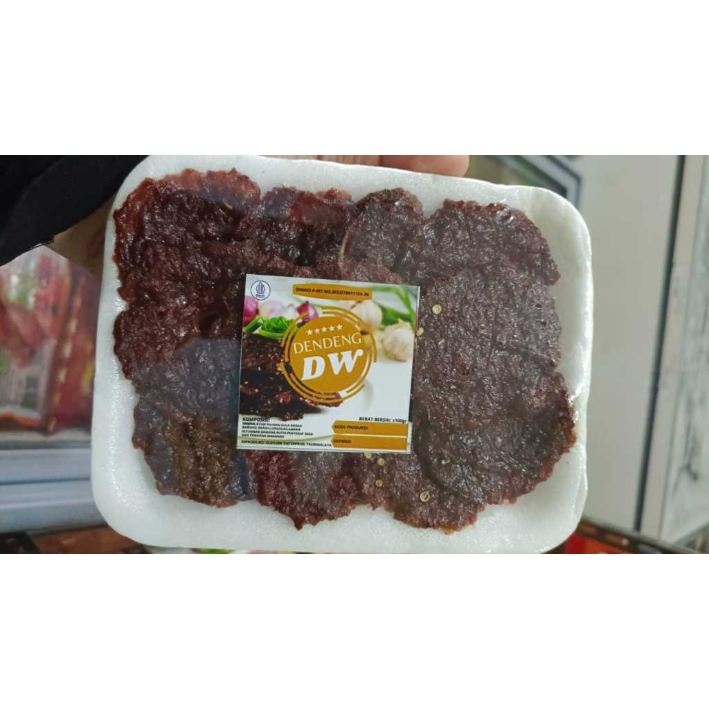 

Dendeng DW Kering enak kemasan 250 gr
