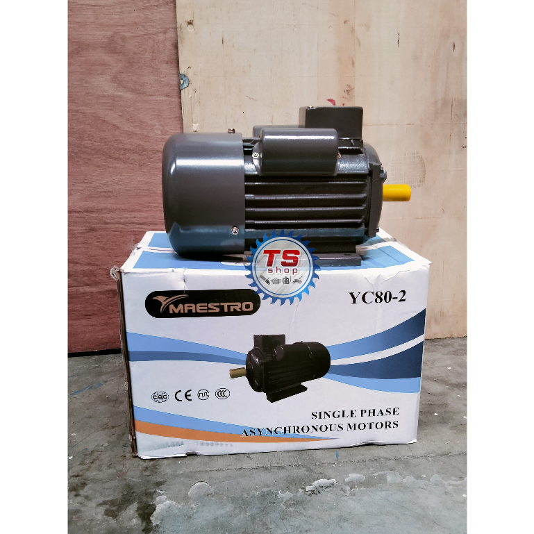 DINAMO PENGGERAK MAESTRO 1/2HP 1400 RPM 2800 RPM/ELECTRIC MOTOR MAESTRO 0,5HP