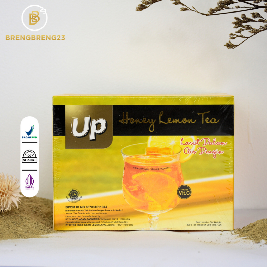 

UP HOEY LEMON TEA CNI MINUMAN TEH INSTAN
